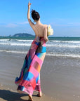 Multicolor Beach Dress