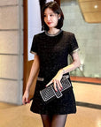 Lara Starry Sheath Dress