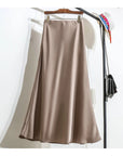 Melvin Satin Skirt