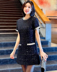 Lara Starry Sheath Dress