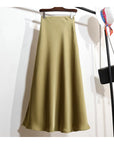 Melvin Satin Skirt
