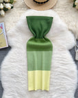 Gradient Tube Dress