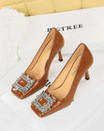 Rhinestone Pump Heels
