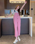 Korean Style Bib Jumpsuit Set