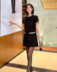 Lara Starry Sheath Dress