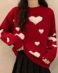 Foma Hearts Sweater