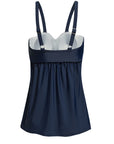 Fema Navy Blue Tankini Set