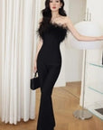 Charlotte Feathery Jumpsuit