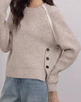 Seoul Buttoned Sweater