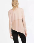 Nude Full Sleeves Layered Top