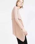 Nude Full Sleeves Layered Top
