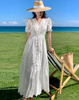 French Style Embroidery Dress