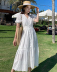 French Style Embroidery Dress