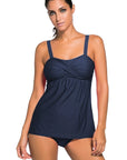Fema Navy Blue Tankini Set