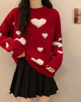 Foma Hearts Sweater