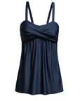 Fema Navy Blue Tankini Set