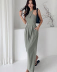 Adriana Pleated Jumpsuit