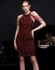 Kaya Sequin Partywear Dress