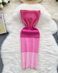 Gradient Tube Dress
