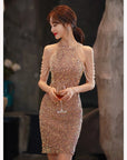 Kaya Sequin Partywear Dress