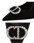 Dior Metal Buckle Heels