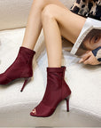 Stevie Peeptoe Boots