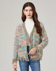 Jordyn Multicolor Tassel Coat