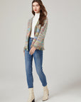 Jordyn Multicolor Tassel Coat