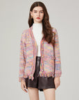 Jordyn Multicolor Tassel Coat