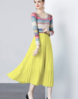 Meadow Pleated Skirt Set
