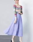 Meadow Pleated Skirt Set