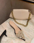 Zoey Luxe Beaded Mules