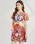 Fury Printed Shift Dress