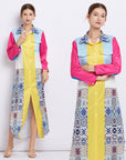 Dakota Printed Long Shirt Dress