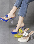 Molly Transparent Heels