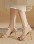 Mabela Pearl String Sandals