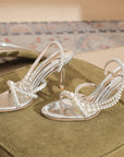 Mabela Pearl String Sandals