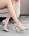 Alenna Pearl String Wedding Shoes