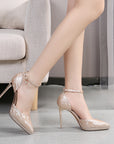 Alenna Pearl String Wedding Shoes
