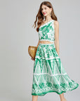 Sylvie Printed Skirt Set