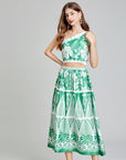 Sylvie Printed Skirt Set