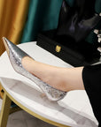 Madison Textured Kitten Pumps