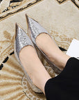 Madison Textured Kitten Pumps