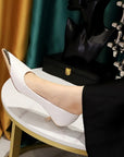 Madison Textured Kitten Pumps