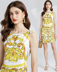 Milani Printed Casual Dress