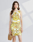 Milani Printed Casual Dress