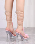 Melanie Antiskid Butterfly Tie Up Sandals