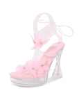 Melanie Antiskid Butterfly Tie Up Sandals