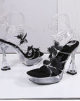 Melanie Antiskid Butterfly Tie Up Sandals