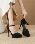 Saige High Heels- Suede